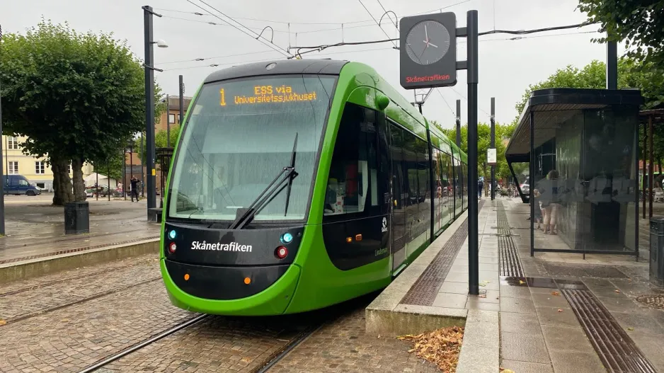 Travel by tram in Lund