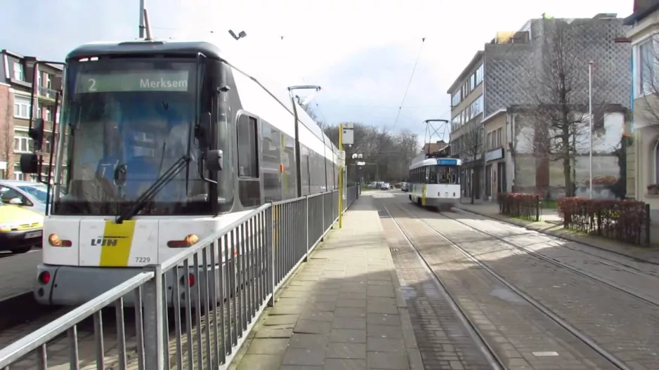Video 1274 Antwerpen, De Lijn trams, 3 March 2014