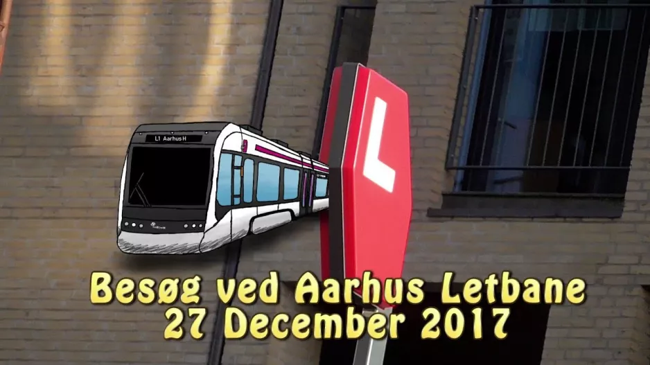 Visit to Aarhus Light Rail - 27/12 - 2017